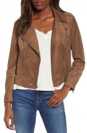 BB Dakota Not Your Baby Faux Suede Moto Jacket   Nordstrom at Nordstrom